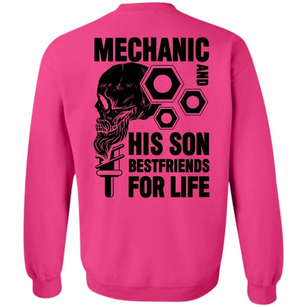 I Love Mechanic T Shirt, Mechanic And His Son Best Friend Sweatshirt
