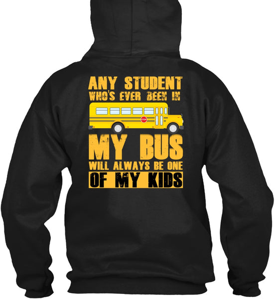 Any Student Who's Ever Been In My Bus T Shirt, I Love Bus T Shirt