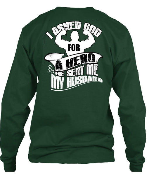 He Sent Me My Husband T Shirt, Being A Husband T Shirt