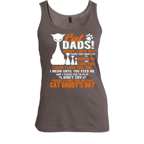 Cat Dads T Shirt, Daddy I Bite You T Shirt, Cool T Shirt