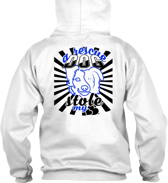 A Rescue Dog Stole My Heart T Shirt, Favorite T Shirt