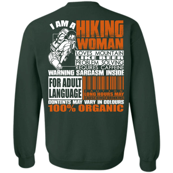 Loves Mountain T Shirt, I Love Hiking Sweatshirt