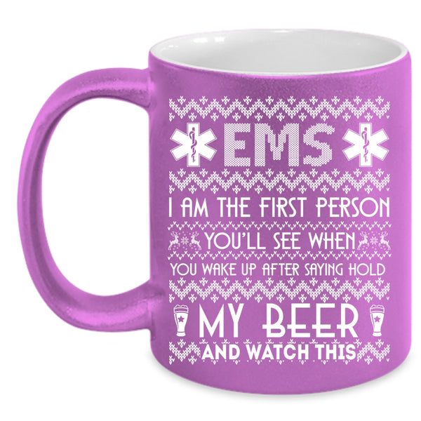 EMS Coffee Mug, Christmas Gift For Nurses Coffee Cup