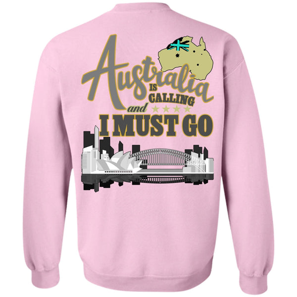 I Love Australia T Shirt, Australia Is Calling Sweatshirt