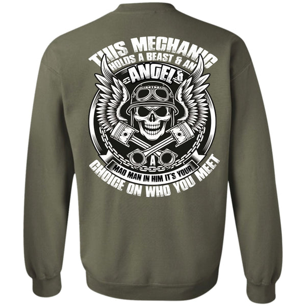 You Meet T Shirt, I Love Mechanic Sweatshirt