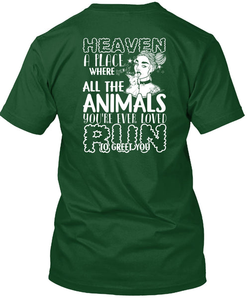 You're Ever Loved Run T Shirt, Heaven A Place T Shirt