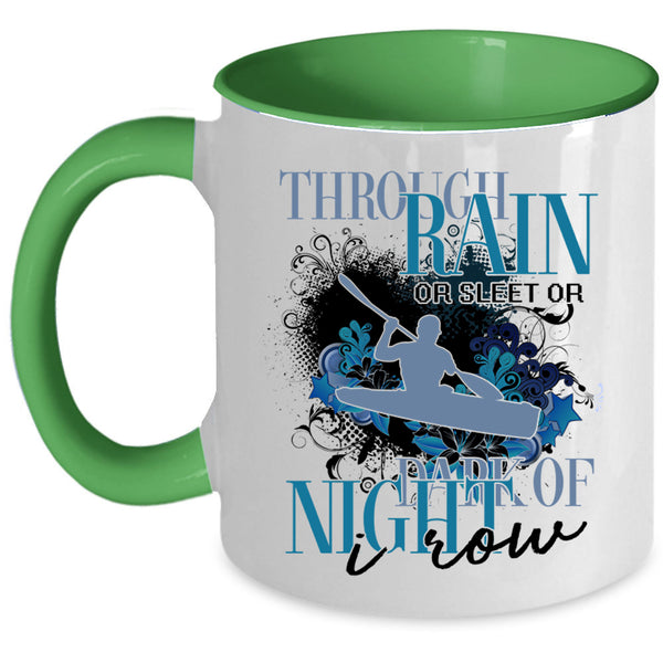 Cool Sport Coffee Mug, Dark Of Night I Row Accent Mug