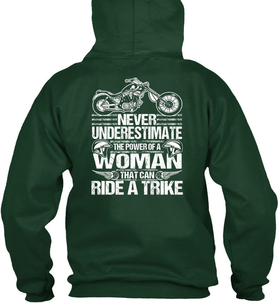 Ride A Trike T Shirt, The Power Of A Woman T Shirt