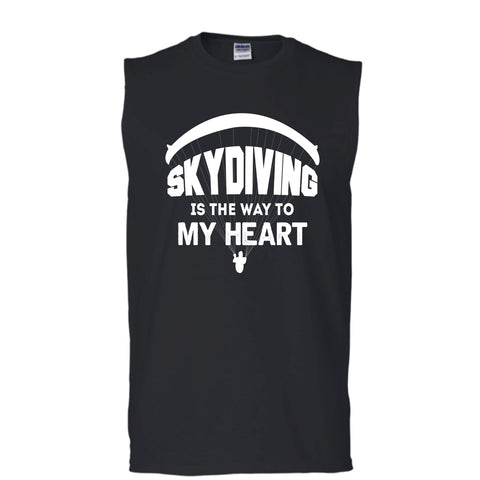 A black t-shirt with the shopify logo