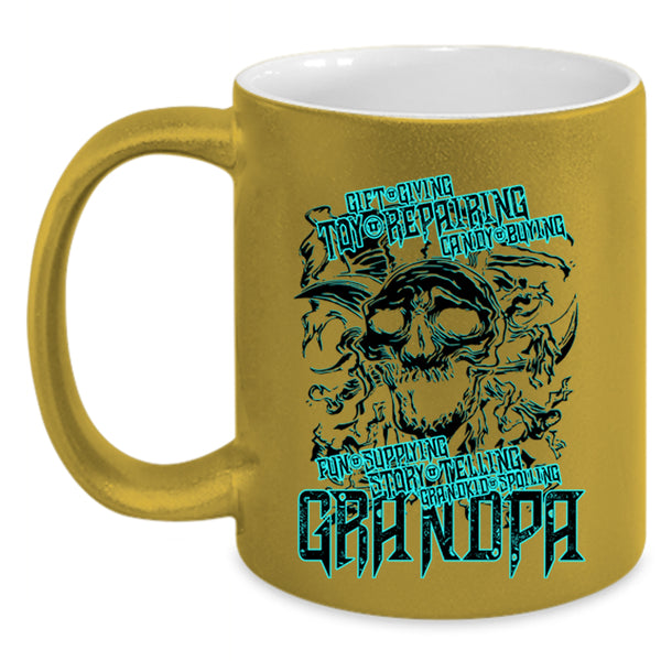 Cool Gift For Father's Day Coffee Mug, Awesome Grandpa Accent Mug