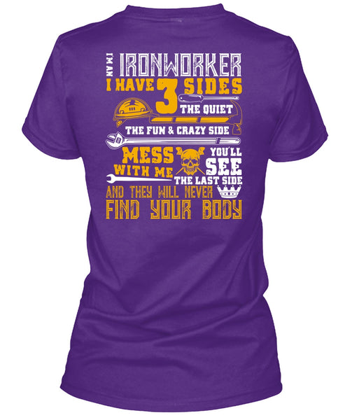 I'm An Ironworker T Shirt, Find Your Body T Shirt