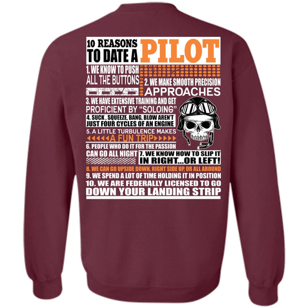 Down Your Landing Strip T Shirt, I Love Pilot Sweatshirt
