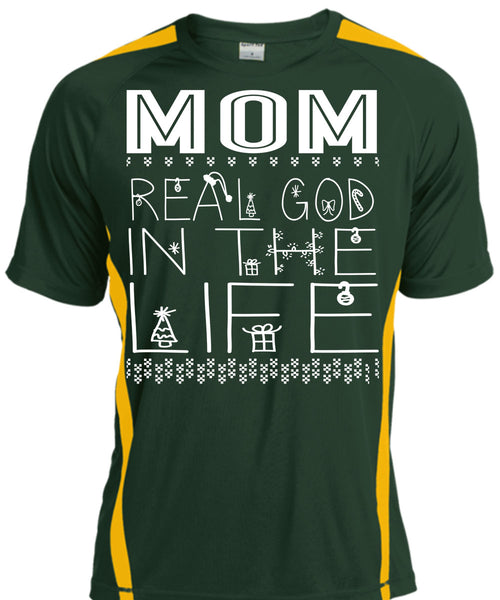 Mom Real God In The Life T Shirt, This Girl Loves Christmas T Shirt, Cool Shirt