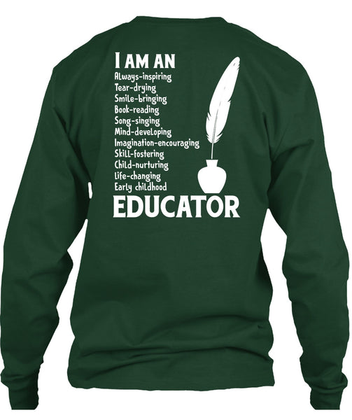 I Am An Early Childhood Educator T Shirt, I Love My Class T Shirt