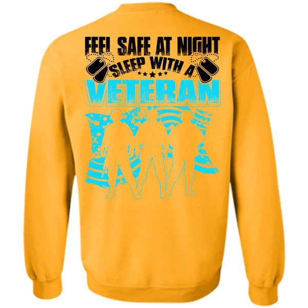 I Love Veteran T Shirt, Sleep With A Veteran Sweatshirt