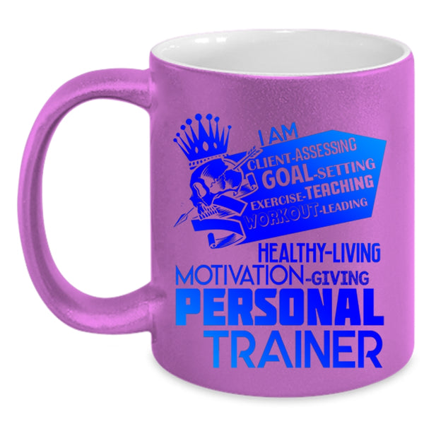 Cute Gift For Personal Trainer Coffee Mug, I Am Personal Trainer Accent Mug