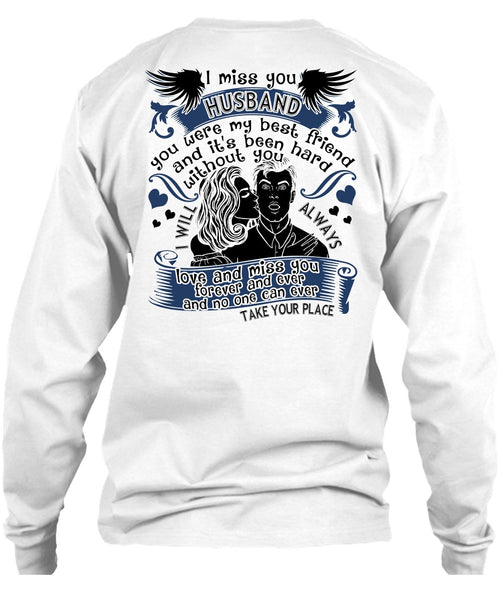 I Miss You Husband T Shirt, I Love Husband T Shirt