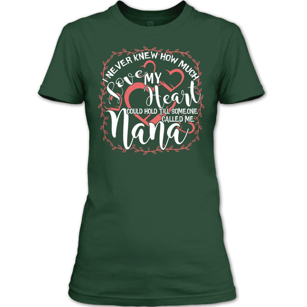 How Much Love My Heart T Shirt, Someone Called Me Nana T Shirt