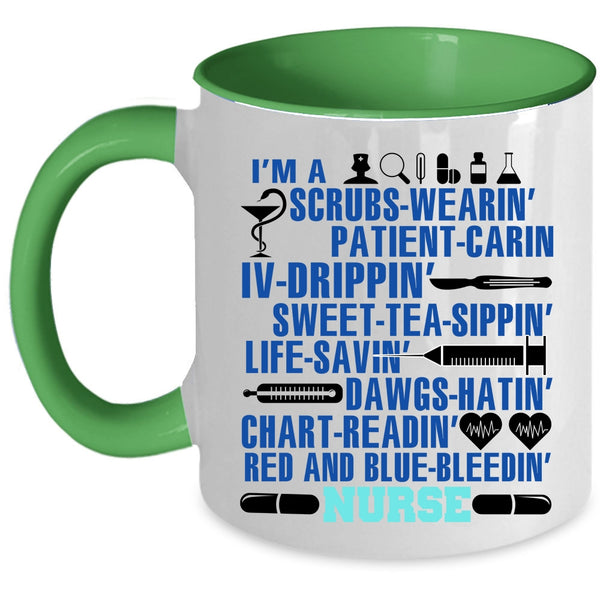Funny Nurses Coffee Mug, I'm A Nurse Accent Mug