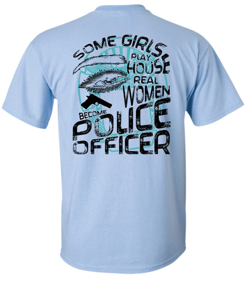 Become Police Officer T Shirt, I Love Police T Shirt