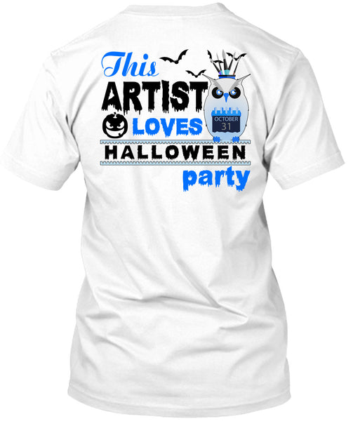 A black t-shirt with the shopify logo