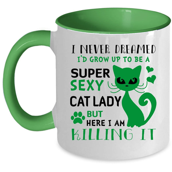 I'd Grow Up To Be A Cat Lady Cup, Gift For Wife Mug