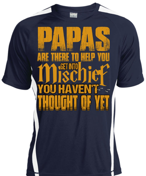 Papas Are There To Help You T Shirt, Being A Papa T Shirt, Cool Shirt