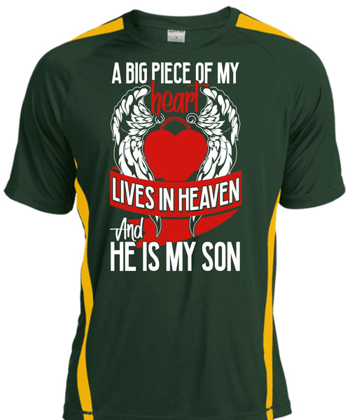 He Is My Son T Shirt, Lives In Heaven T Shirt, Cool Shirt