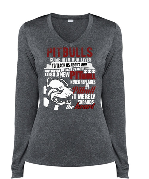 Pit Bulls Come Into Our Lives T Shirt, Loss A New Pit Bull T Shirt
