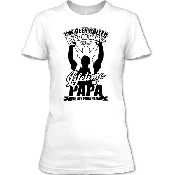 Papa Is My Favorite Name T Shirt, Father's Day Gift T Shirt