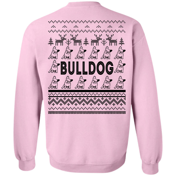 Merry Christmas T Shirt, I Love Bulldog Sweatshirt