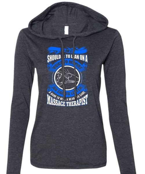 Massage Therapist T Shirt, Voice To Inspire T Shirt (Anvil Ladies Ringspun Hooded)