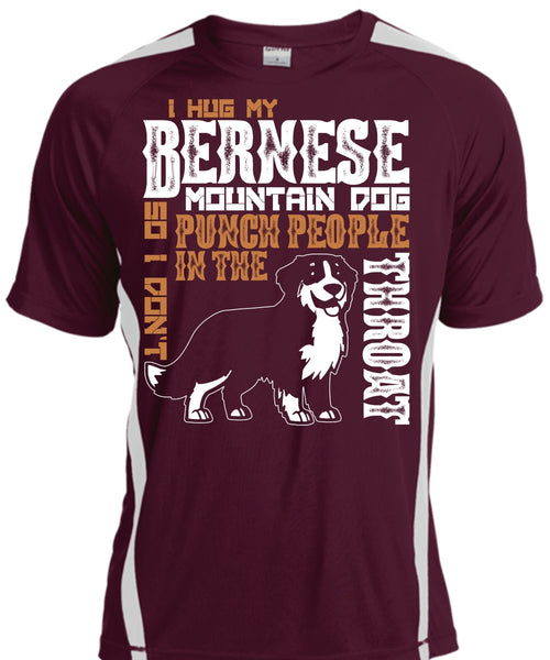 I Hug My Bernese Mountain Dog T Shirt, Being A Hiker T Shirt, Cool Shirt