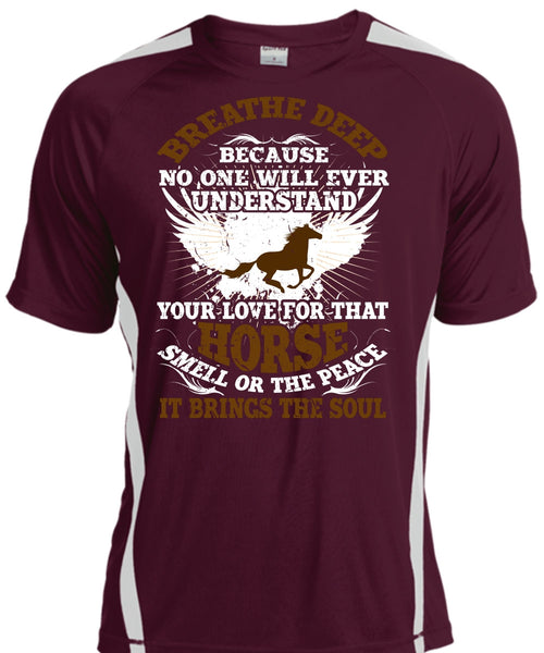 Horse Smell Or The Peace T Shirt, It Brings The Soul T Shirt, Cool Shirt