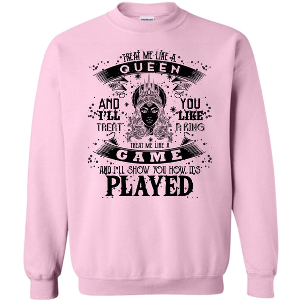 Coolest Merry Christmas T Shirt, Treat Me Like A Queen Sweatshirt