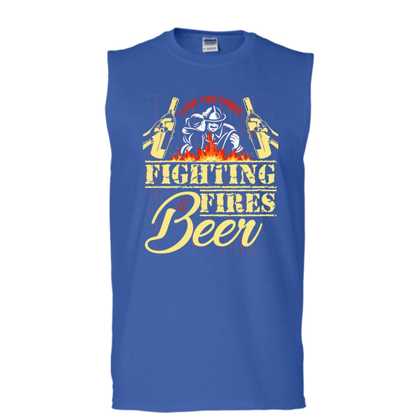 My Time In Bunker Gear Is Over T Shirt, But My Memories Will Remain T Shirt, Cool T Shirt (Men's Cotton Sleeveless)