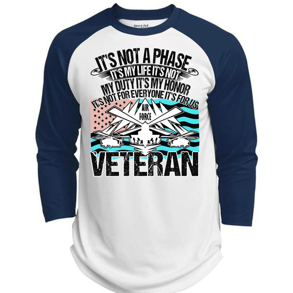 Air Force Veteran T Shirt, I Love Veteran T Shirt, Awesome T-Shirts  (Polyester Game Baseball Jersey)