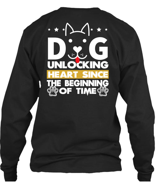 Dog Unlocking Heart T Shirt, My Favorite T Shirt