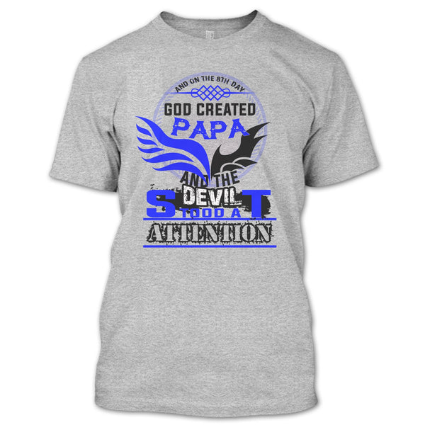 A black t-shirt with the shopify logo