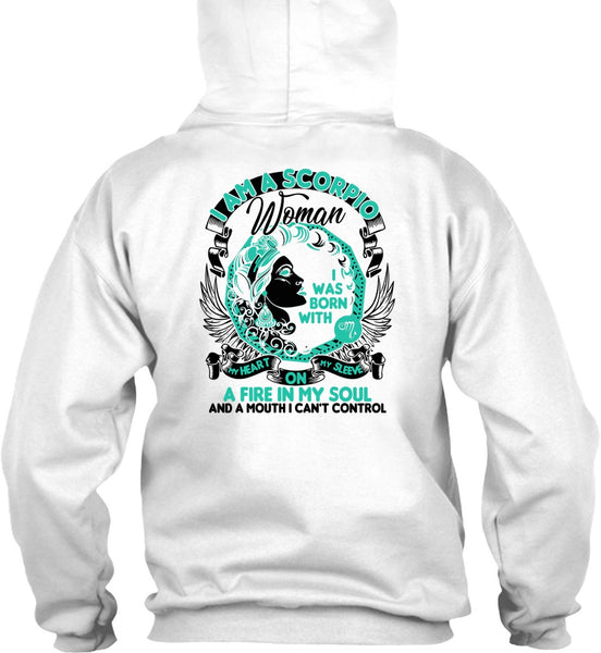 I Am A Scorpio Woman T Shirt, I Love Scorpio T Shirt