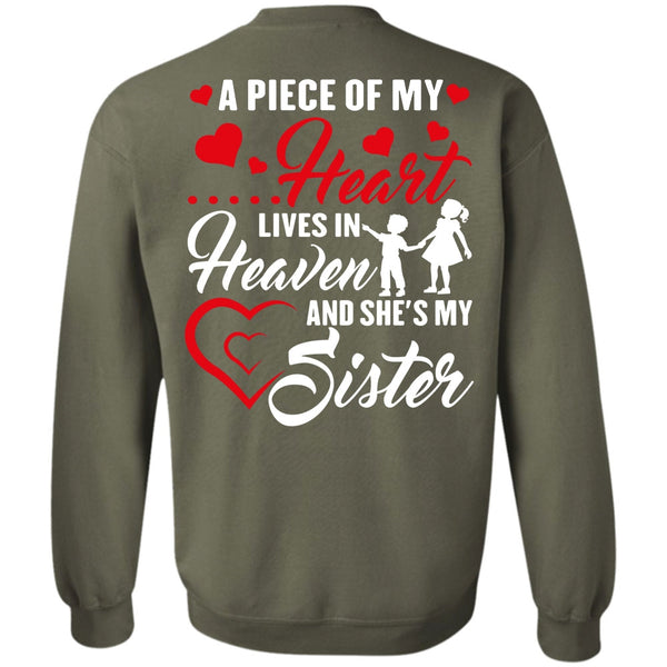 Lives In Heaven T Shirt, I Love Sister Sweatshirt