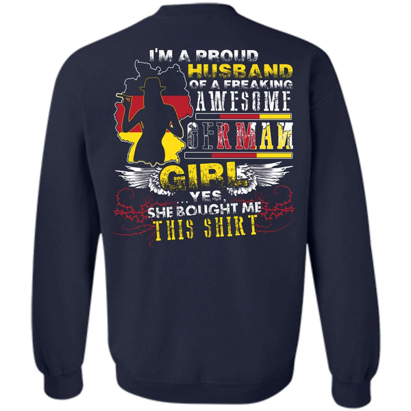 German Girl T Shirt, I Love Husband Sweatshirt