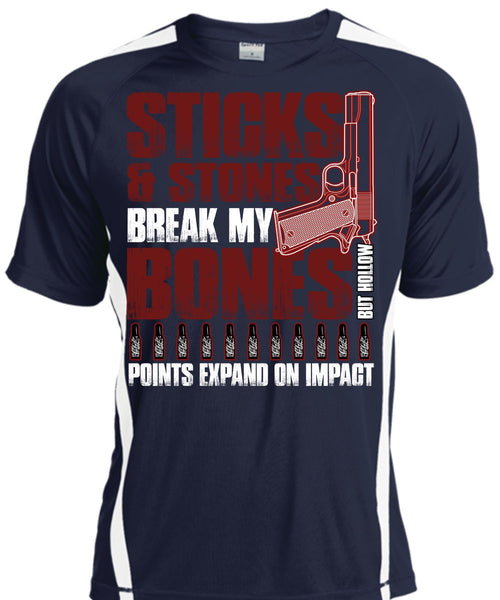 Sticks And Stones T Shirt, Being A Gunner T Shirt, Cool Shirt