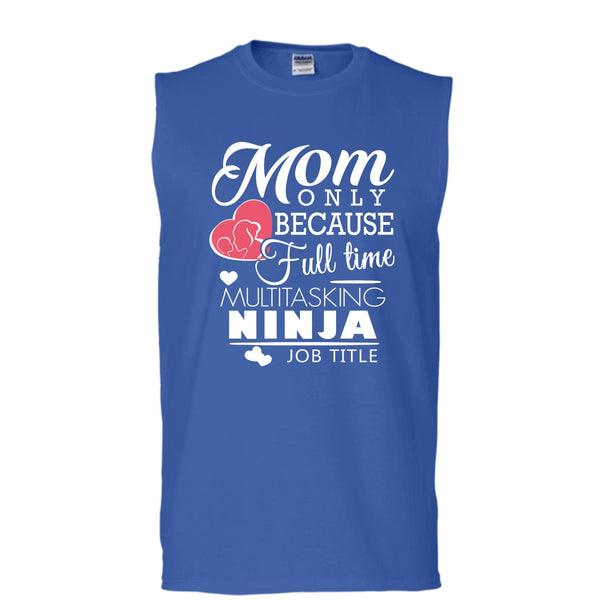 Mom Shirt, Mother's Day Shirt (Men's Cotton Sleeveless)