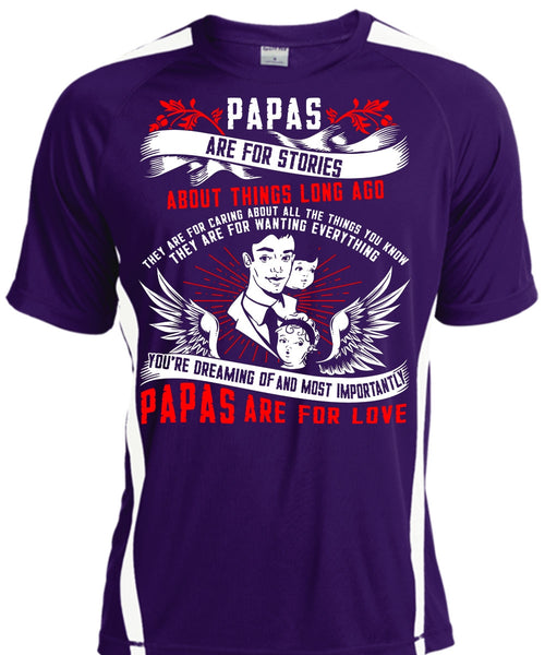 Papas Are For Stories T Shirt, Papas Are For Love T Shirt, Cool Shirt