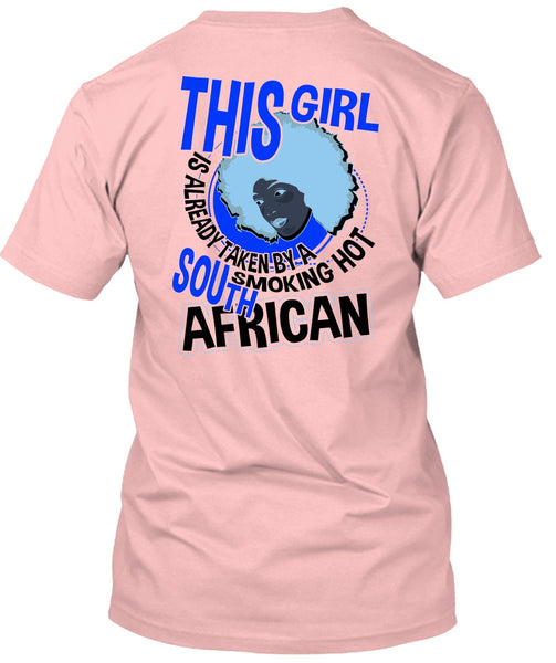 Smoking Hot South African T Shirt, I Love Lady T Shirt