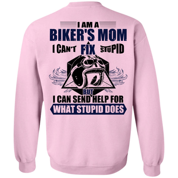 I Love Biking T Shirt, I Am A Biker's Mom Sweatshirt