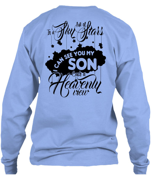 I Can See You My Son T Shirt, I Love Son T Shirt