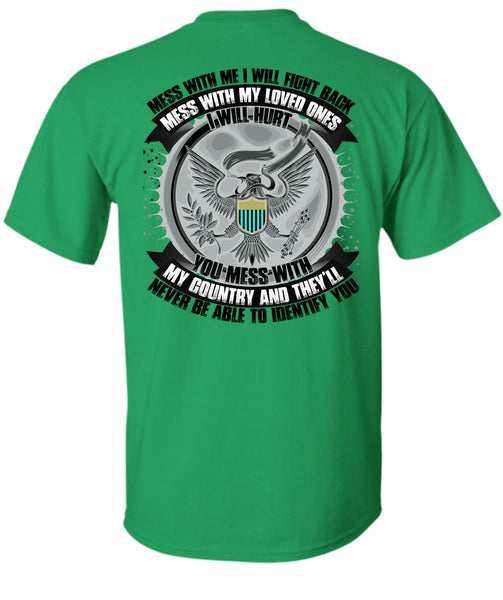 You Mess With My Country T Shirt, I Love Music T Shirt