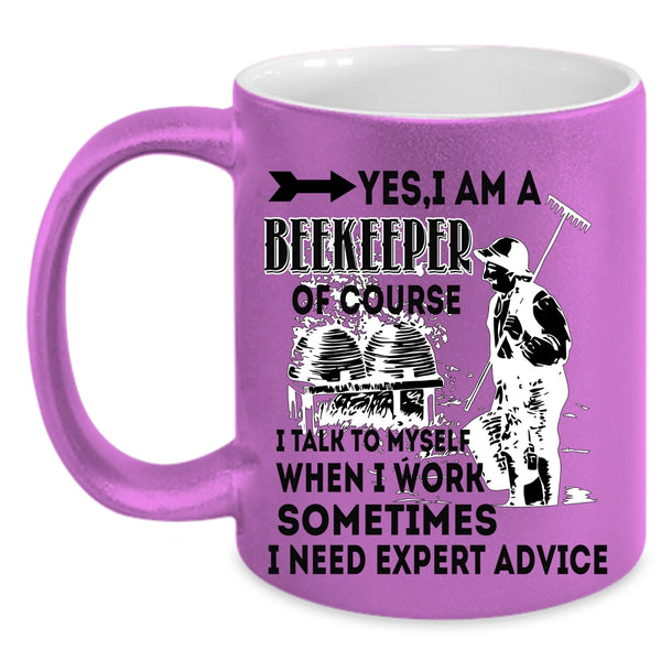 Cool Gift For Beekeeper Coffee Mug, I Am A Beekeeper Accent Mug